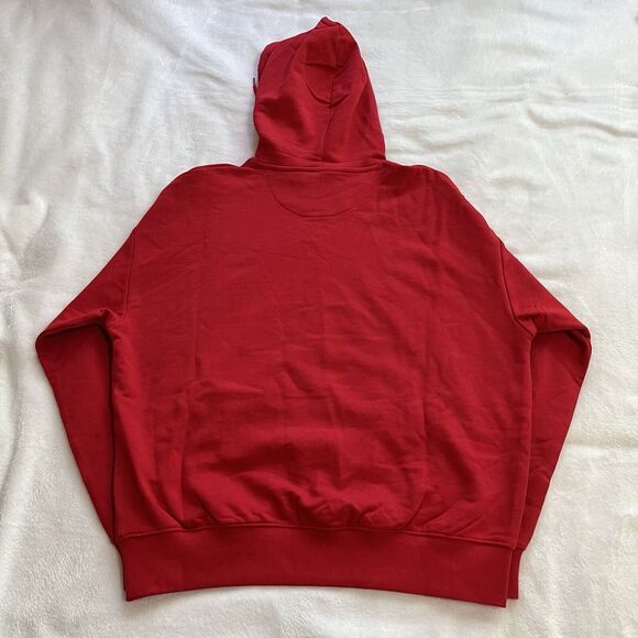 Wrangler MEN'S 75TH ANNIVERSARY Small HOODIE Drawstring Chinese Logo RED - Picture 4 of 15